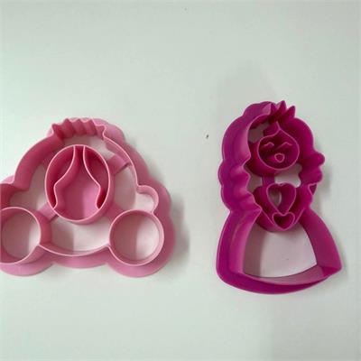 סט חותכני נסיכה וכרכרה מבית Decora איטליה